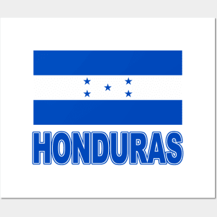 The Pride of Honduras - Honduran National Flag Design Posters and Art